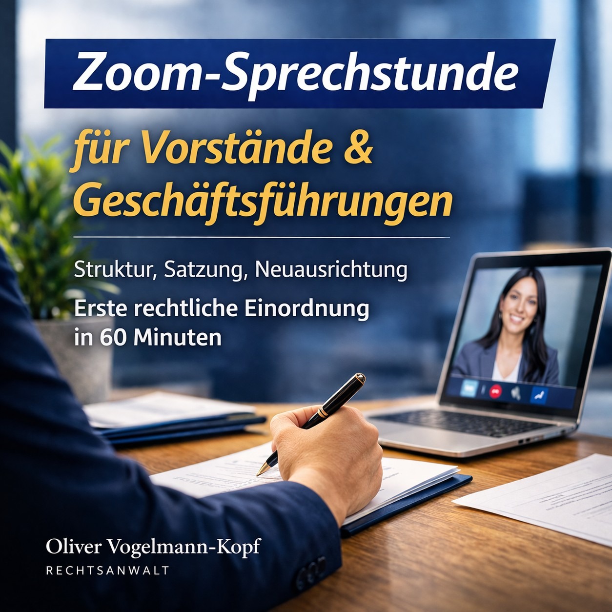 Vorstandsberatung Rechtsanwalt